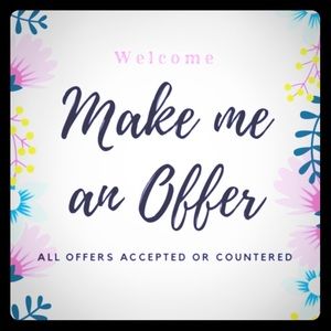 Make an offer! I will accept or counter